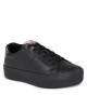 Calvin Klein Jeans Сникърси Bold Vulc Flatf Laceup Lth Wn YW0YW01144 Черен - Mera.bg