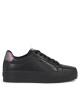 Calvin Klein Jeans Сникърси Bold Vulc Flatf Laceup Lth Wn YW0YW01144 Черен - Mera.bg