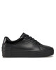 Calvin Klein Jeans Сникърси Bold Vulc Flatf Low Laceup Lth W YW0YW01105 Черен - Mera.bg
