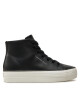 Calvin Klein Jeans Сникърси Bold Vulc Flatf Mid Lth In YW0YW01634 Черен - Mera.bg