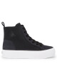 Calvin Klein Jeans Сникърси Bold Vulc Mid Flatform Laceup Wn YW0YW01270 Черен - Mera.bg
