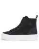 Calvin Klein Jeans Сникърси Bold Vulc Mid Flatform Laceup Wn YW0YW01270 Черен - Mera.bg