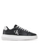 Calvin Klein Jeans Сникърси Chunky Cupsole Laceup Mon Lth Wn YW0YW00823 Черен - Mera.bg