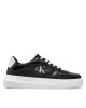 Calvin Klein Jeans Сникърси Chunky Cupsole Low Lth Ml Meta YW0YW01410 Черен - Mera.bg