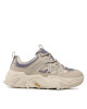 Calvin Klein Jeans Сникърси Chunky Run Vibram Lace Refl Wn YW0YW01062 Бежов - Mera.bg