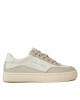 Calvin Klein Jeans Сникърси Classic Cupsole Low Lace Lth Ml YW0YW01296 Бежов - Mera.bg
