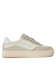 Calvin Klein Jeans Сникърси Classic Cupsole Low Lace Lth Ml YW0YW01296 Бежов - Mera.bg