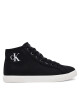 Calvin Klein Jeans Сникърси Ess Vulc Mid Cv Mg Wn YW0YW01761 Черен - Mera.bg