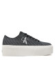 Calvin Klein Jeans Сникърси Flatform+ Cupsole Low Lace Cs Mr YW0YW01420 Черен - Mera.bg