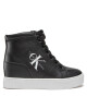 Calvin Klein Jeans Сникърси Hidden Wedge Cupsole Laceup YW0YW00771 Черен - Mera.bg