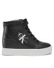 Calvin Klein Jeans Сникърси Hidden Wedge Cupsole Laceup YW0YW00771 Черен - Mera.bg