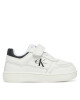 Calvin Klein Jeans Сникърси Low Cut Lace-Up/ Velcro Sneaker V1X9-82077-1355 M Бял - Mera.bg