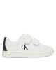 Calvin Klein Jeans Сникърси Low Cut Lace Velcro Sneaker V1X9-82080-1355 S Бял - Mera.bg