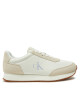 Calvin Klein Jeans Сникърси Runner Laceup Low Mix Mg YW0YW01798 Бял - Mera.bg