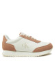 Calvin Klein Jeans Сникърси Runner Laceup Low Mix Mg YW0YW01798 Бял - Mera.bg