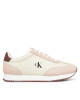 Calvin Klein Jeans Сникърси Runner Laceup Mg Nylon Mix YW0YW01828 Екрю - Mera.bg