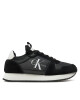 Calvin Klein Jeans Сникърси Runner Sock Laceup Ny-Lth W YW0YW00840 Черен - Mera.bg