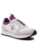Calvin Klein Jeans Сникърси Runner Sock Laceup Ny-Lth W YW0YW00840 Бял - Mera.bg