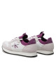 Calvin Klein Jeans Сникърси Runner Sock Laceup Ny-Lth W YW0YW00840 Бял - Mera.bg