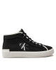 Calvin Klein Jeans Сникърси Skater Vulcanized High Cs Ml Mr YW0YW01454 Черен - Mera.bg