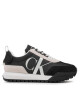 Calvin Klein Jeans Сникърси Toothy Runner Laceup Mix Pearl YW0YW01100 Черен - Mera.bg