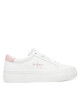Calvin Klein Jeans Сникърси Vulc Flatf Lth Logo Tag YW0YW01873 Бял - Mera.bg