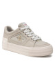 Calvin Klein Jeans Сникърси Vulc Flatform Bold Fluo Contr YW0YW00904 Сив - Mera.bg