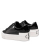 Calvin Klein Jeans Сникърси Vulc Flatform Bold Lth-Glossy YW0YW00867 Черен - Mera.bg