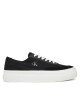 Calvin Klein Jeans Сникърси Vulc Flatform Low Cv Mix Mg YW0YW01770 Черен - Mera.bg