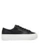 Calvin Klein Jeans Сникърси Vulc Flatform Low Mg Lth YW0YW01771 Черен - Mera.bg