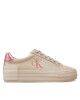 Calvin Klein Jeans Сникърси Vulc Flatform YW0YW01613 Екрю - Mera.bg