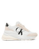 Calvin Klein Jeans Сникърси Wedge Runner Mix Lth Wn YW0YW01099 Бежов - Mera.bg