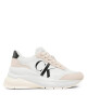 Calvin Klein Jeans Сникърси Wedge Runner Mix Lth Wn YW0YW01099 Бежов - Mera.bg