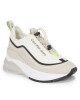 Calvin Klein Jeans Сникърси Wedge Runner Slip On Wn YW0YW01208 Бежов - Mera.bg