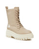 Calvin Klein Jeans Туристически oбувки Chunky Laceup Lth Mg Sat YW0YW01285 Бежов - Mera.bg