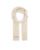 Calvin Klein Jeans Зимен шал Monologo Embro Knit Scarf K60K611262 Екрю - Mera.bg