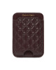 Calvin Klein Калъф за кредитни карти Aop Leather Magnetic Card Case LV04F1100G Бордо - Mera.bg