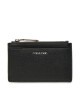 Calvin Klein Калъф за кредитни карти Ck Must Cardholder W/Zip_Caviar K60K613071 Черен - Mera.bg