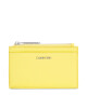 Calvin Klein Калъф за кредитни карти Ck Must Lg Cardholder K60K611933 Жълт - Mera.bg