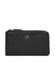 Calvin Klein Калъф за кредитни карти Ck Re-Lock Lg Cc Holder W L Zip LV04F1032G Черен - Mera.bg