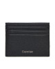 Calvin Klein Калъф за кредитни карти Foil Emboss Ew Card Case LV04D1060G Черен - Mera.bg