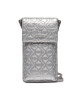 Calvin Klein Чантичка за телефон Ck Must Phone Pouch Xbody_Emb K60K611436 Сребрист - Mera.bg