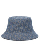Calvin Klein Капела Logo Jacquard Bucket Hat LV04K5059G Син - Mera.bg
