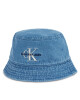 Calvin Klein Капела Mono Logo Denim Bucket Hat LV04G5021G Син - Mera.bg