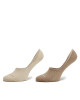 Calvin Klein Комплект 2 чифта терлик дамски 701218771 Beige Combo 007 - Mera.bg