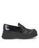 Calvin Klein лоуфъри с дебела подметка Pitched Loafer W/Hw HW0HW01817 Черен - Mera.bg