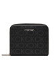 Calvin Klein Малък дамски портфейл Around Mono K60K612433 Черен - Mera.bg