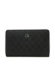 Calvin Klein Малък дамски портфейл Ck Daily Medium Bifold_Mono K60K612824 Черен - Mera.bg