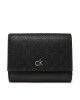 Calvin Klein Малък дамски портфейл Ck Daily Medium Trifold_Mono K60K612841 Черен - Mera.bg