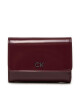 Calvin Klein Малък дамски портфейл Ck Daily Sm Trfold K60K612425 Бордо - Mera.bg